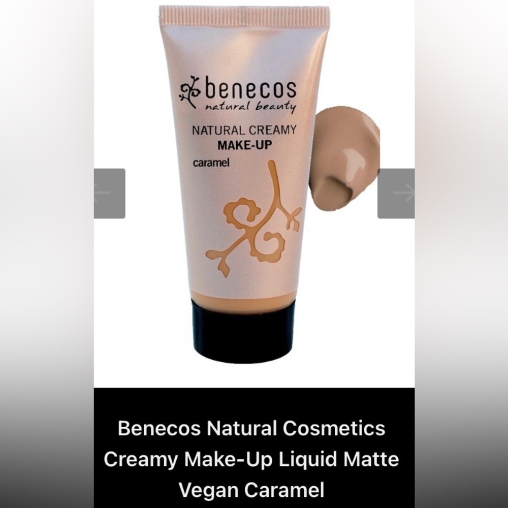 Benecos Creamy Makeup | Color: Caramel | Vegan | Natural Foundation | Face Neck